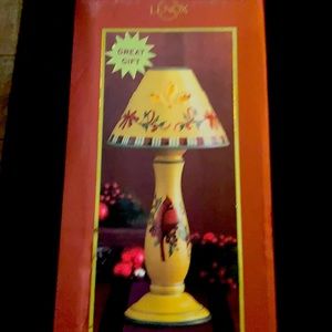 Lenox Winter Greetings Everyday Candlestick Lamp